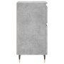 Credenza Grigio Cemento 40x35x70 cm in Legno Multistrato