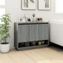 Credenza Grigio Sonoma 97x31x75 cm in Truciolato