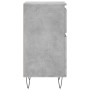 Credenza Grigio Cemento 40x35x70 cm in Legno Multistrato