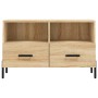 Mobile per TV Rovere Sonoma 80x36x50 cm Legno Multistrato