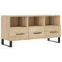 Mobile Porta TV Rovere Sonoma 102x36x50 cm in Legno Multistrato