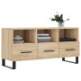 Mobile Porta TV Rovere Sonoma 102x36x50 cm in Legno Multistrato