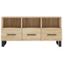 Mobile Porta TV Rovere Sonoma 102x36x50 cm in Legno Multistrato