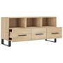 Mobile Porta TV Rovere Sonoma 102x36x50 cm in Legno Multistrato