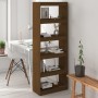 Libreria/Divisorio Miele 60x30x167,5 cm Legno Massello di Pino