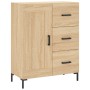 Credenza Rovere Sonoma 69,5x34x90 cm in Legno Multistrato