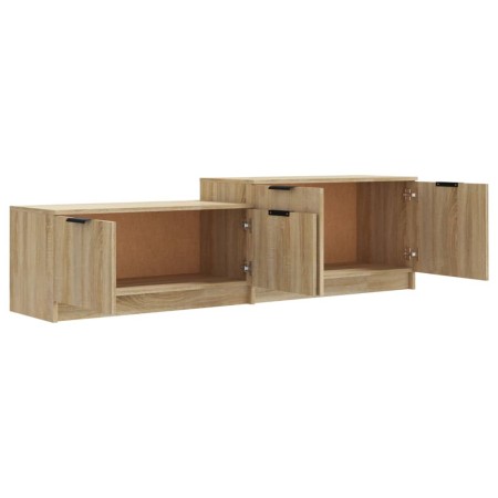 Mobile Porta TV Rovere Sonoma 158,5x36x45 cm Legno Multistrato