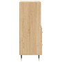 Credenza Rovere Sonoma 34,5x34x90 cm in Legno Multistrato