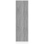 Armadio per Frigo Grigio Sonoma 60x57x207 cm Legno Multistrato