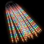 Luci Meteoriche 20 pz 50cm Colorate 720 LED Interni Esterni