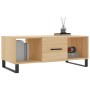 Tavolino da Salotto Rovere Sonoma 102x50x40cm Legno Multistrato