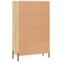 Credenza Rovere Sonoma 69,5x31x115 cm in Legno Multistrato