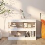 Libreria/Divisorio Bianco 100x30x72 cm