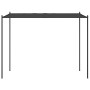 Gazebo Antracite 3x3 m 180 g/m² Tessuto e Acciaio