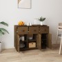 Credenza Miele 100x40x75 cm in Legno Massello di Pino