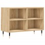 Mobile Porta TV Rovere Sonoma 69,5x30x50cm in Legno Multistrato