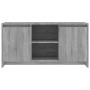 Mobile Porta TV Grigio Sonoma 102x37,5x52,5 cm in Truciolato