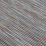 Tappeto da Esterni a Tessitura Piatta 200x280 cm Marrone e Blu