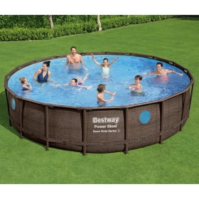 Bestway Set Piscina Power Steel 549x122 cm