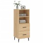 Credenza Rovere Sonoma 34,5x34x90 cm in Legno Multistrato