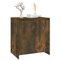 Credenza Rovere Fumo 70x41x75 cm in Legno Multistrato