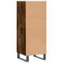 Credenza Rovere Fumo 34,5x32,5x90 cm in Legno Multistrato