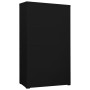 Armadio Classificatore Nero 90x46x164 cm in Acciaio