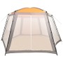 Tenda per Piscina in Tessuto 660x580x250 cm Grigia