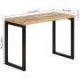 Tavolo da Pranzo 110x50x76 cm in Legno Massello di Mango