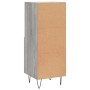 Credenza Grigio Sonoma 34,5x34x90 cm in Legno Multistrato