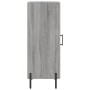 Credenza Grigio Sonoma 34,5x34x90 cm in Legno Multistrato