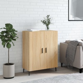 Credenza Rovere Sonoma 69,5x34x90 cm in Legno Multistrato