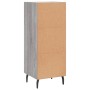 Credenza Grigio Sonoma 34,5x34x90 cm in Legno Multistrato