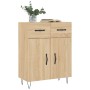 Credenza Rovere Sonoma 69,5x34x90 cm in Legno Multistrato