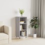 Credenza Grigio Sonoma 34,5x32,5x90 cm in Legno Multistrato