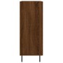 Credenza Rovere Marrone 69,5x34x90 cm in Legno Multistrato