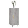 Credenza Grigio Sonoma 34,5x34x90 cm in Legno Multistrato