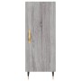 Credenza Grigio Sonoma 34,5x34x90 cm in Legno Multistrato