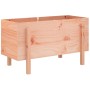 Fioriera Rialzata Giardino 101x50x57 cm Legno Massello Douglas