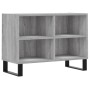 Mobile Porta TV Grigio Sonoma 69,5x30x50cm in Legno Multistrato