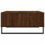 Tavolino da Salotto Rovere Marrone 60x60x30cm Legno Multistrato