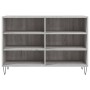 Credenza Grigio Sonoma 103,5x35x70 cm in Legno Ingegnerizzato