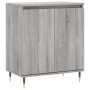 Credenza Grigio Sonoma 60x35x70 cm in Legno Multistrato