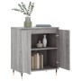 Credenza Grigio Sonoma 60x35x70 cm in Legno Multistrato