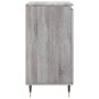 Credenza Grigio Sonoma 60x35x70 cm in Legno Multistrato