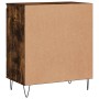 Credenza Rovere Fumo 60x35x70 cm in Legno Multistrato