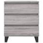 Credenza Grigio Sonoma 60x35x70 cm in Legno Multistrato