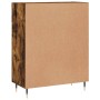 Credenza Rovere Fumo 69,5x34x90 cm in Legno Multistrato