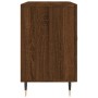 Credenza Rovere Marrone 100x36x60 cm in Legno Multistrato