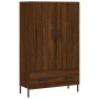 Credenza Rovere Marrone 69,5x31x115 cm in Legno Multistrato